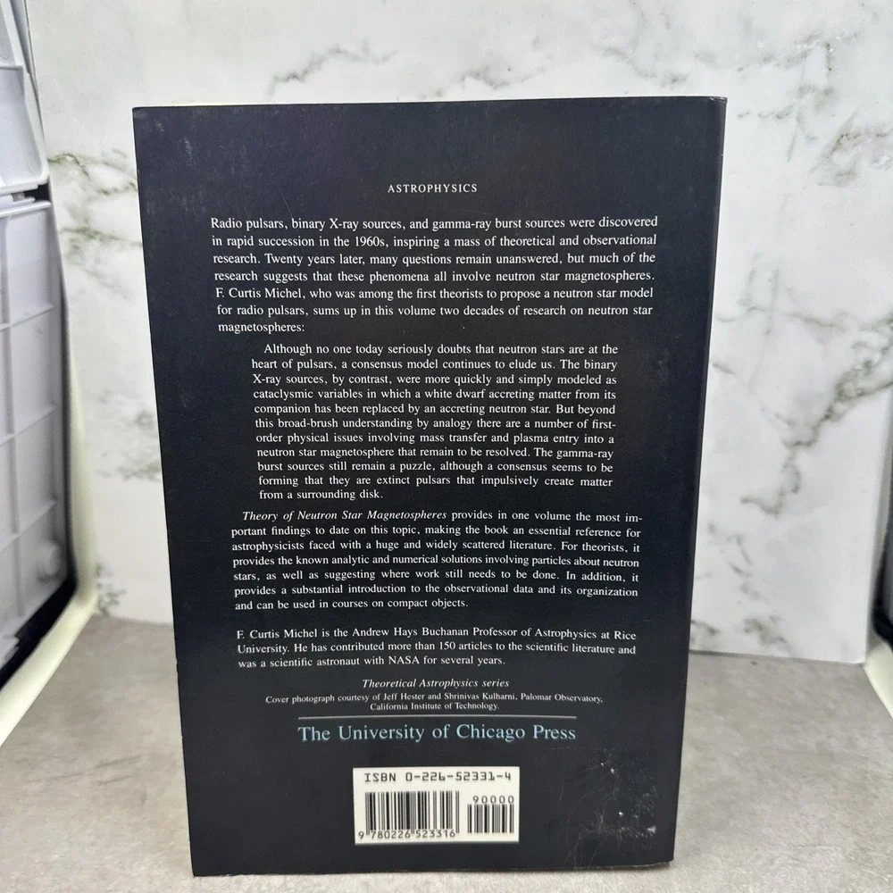 Theoretical Astrophysics Ser.: Theory of Neutron Star Magnetospheres by F....